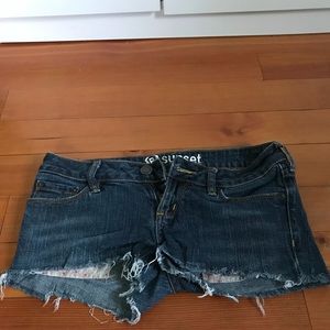 Jean shorts